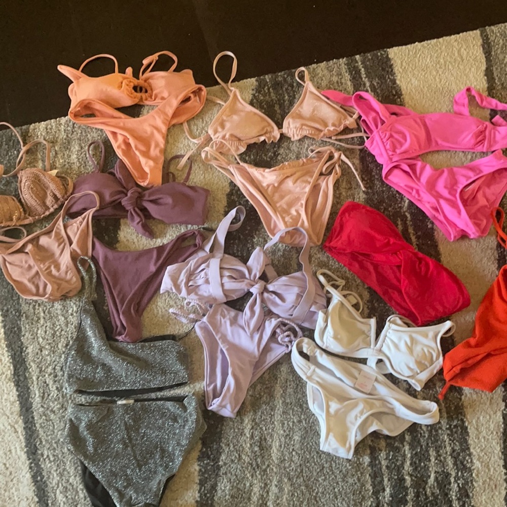 Bundle of bikinis. All size small or XS